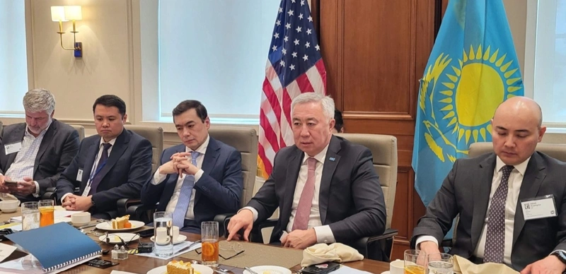 Kazakhstan presents proactive economic growth policy at U.S. Chamber of Commerce