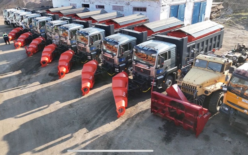 Как карагандинские трассы готовят к зиме Как карагандинские трассы готовят к зиме