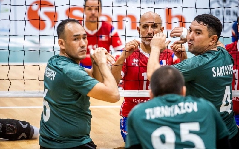 Kazakhstan’s sitting volleyball team extends winning streak at World Cup Kazakhstan’s sitting volleyball team extends winning streak at World Cup