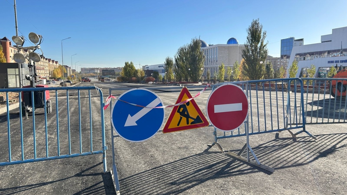 Елордада Баршын көшесінде көлік қозғалысы ішінара тоқтатылады