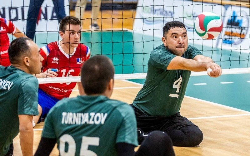 Kazakhstan’s sitting volleyball team extends winning streak at World Cup Kazakhstan’s sitting volleyball team extends winning streak at World Cup
