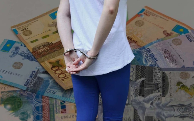 Oralda 45 mln teńgeni zańsyz ıemdengen kúdikti ustaldy