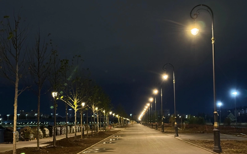 alleıa, park, fonarı, tropınka, saıabaq