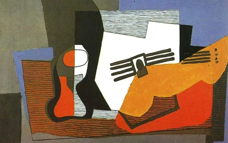 Натюрморт с гитарой