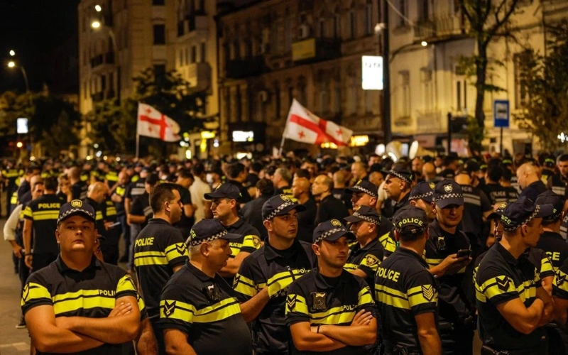 Парламент Грузии ужесточил наказание за нарушения на митингах и демонстрациях