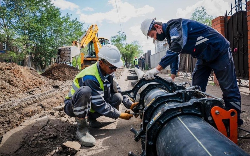 Астананы газдандыру газ