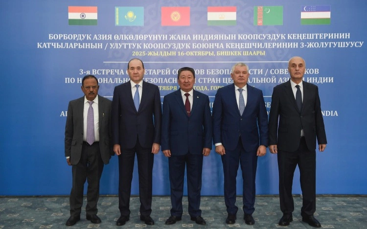 Гизат Нурдаулетов принял участие во встрече секретарей советов безопасности в формате «ЦА — Индия»