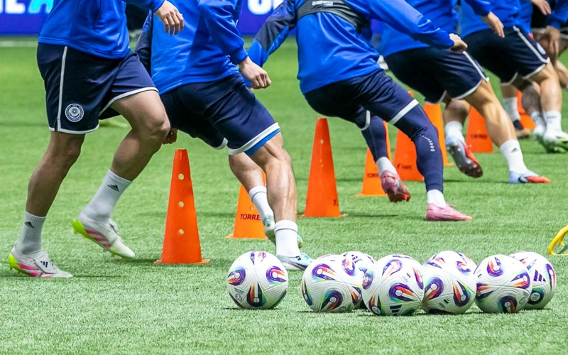 тренировка, футбол