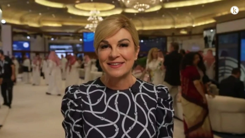 former Croatian President Kolinda Grabar-Kitarović