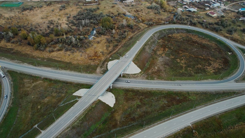 трасса «Калбатау – Майкапшагай» дорога
