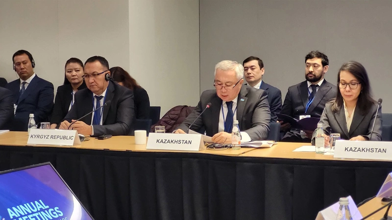 Жұманғарин Дүниежүзілік банк пен Халықаралық валюта қоры жанындағы Швейцариялық кіші топтың отырысында сөз сөйледі
