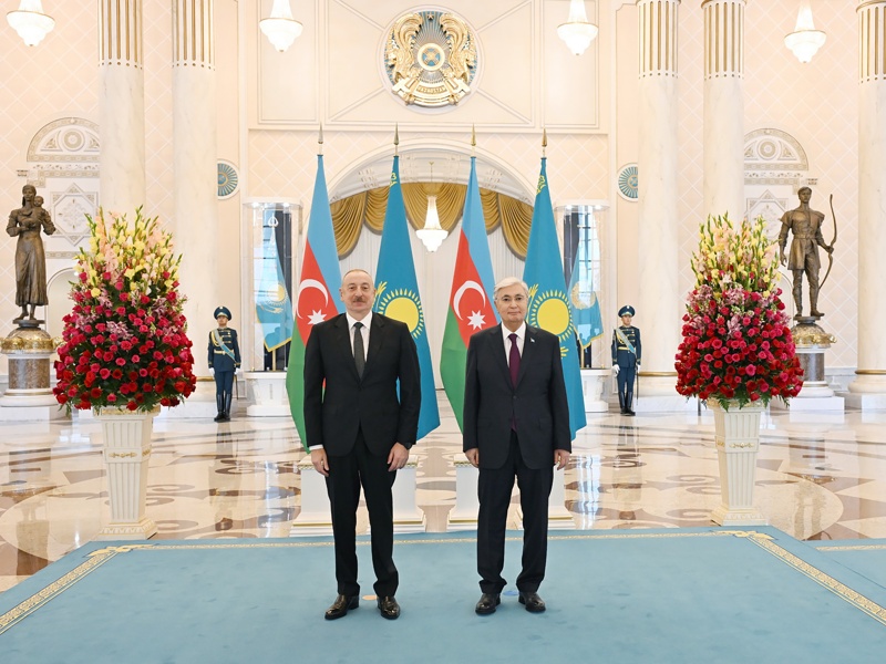 Over past decades Azerbaijan and Kazakhstan built relations of genuine strategic and allied partnership – President Ilham Aliyev President Ilham Aliyev
