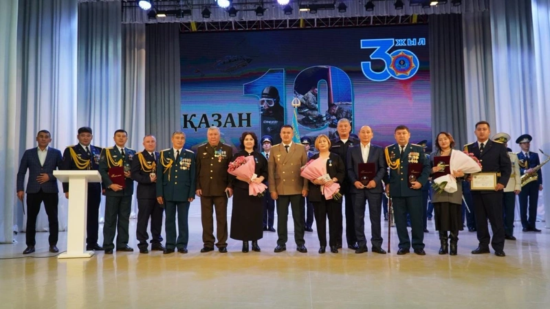 Акмолинские спасатели отметили 30-летие своей службы