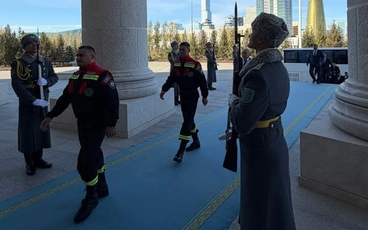 Akorda Palace to honor rescuers