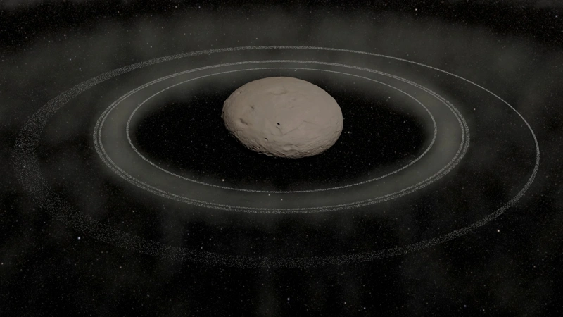 Astronomers observe rings forming around icy celestial body Chiron