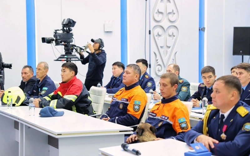 Kazakhstan's rescue service