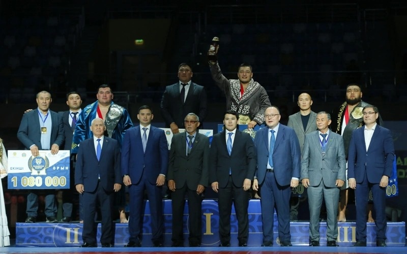 Marat Baikamurov wins Qazaqstan Barysy 2025 tournament title Marat Baikamurov wins Qazaqstan Barysy 2025 tournament title