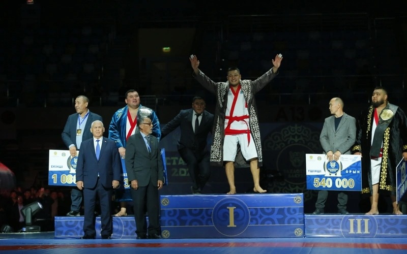 Marat Baikamurov wins Qazaqstan Barysy 2025 tournament title Marat Baikamurov wins Qazaqstan Barysy 2025 tournament title