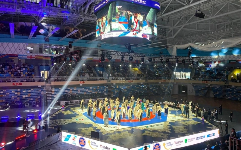 2025 National Qazaq Kuresi tournament kicks off in Astana