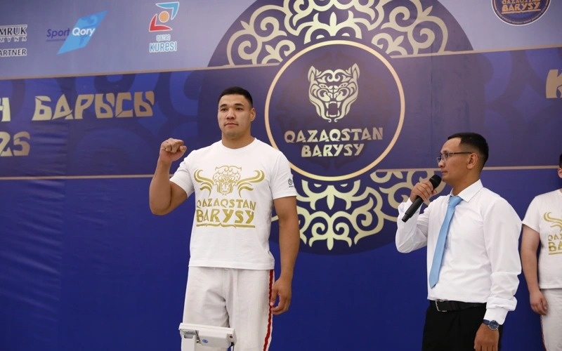 2025 National Qazaq Kuresi tournament kicks off in Astana 2025 National Qazaq Kuresi tournament kicks off in Astana