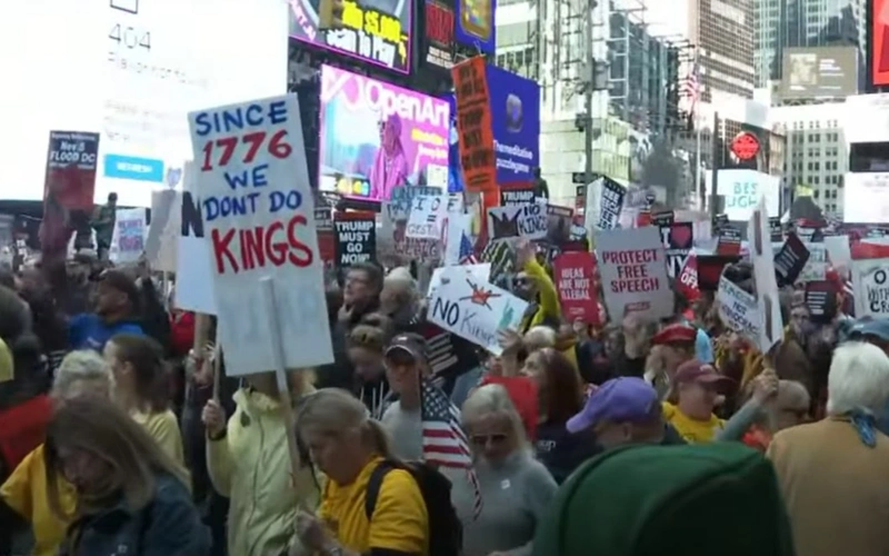 Протесты в США