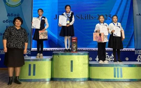 В Абайской области определили победителей первого чемпионата JuniorSkills – Abai 2025