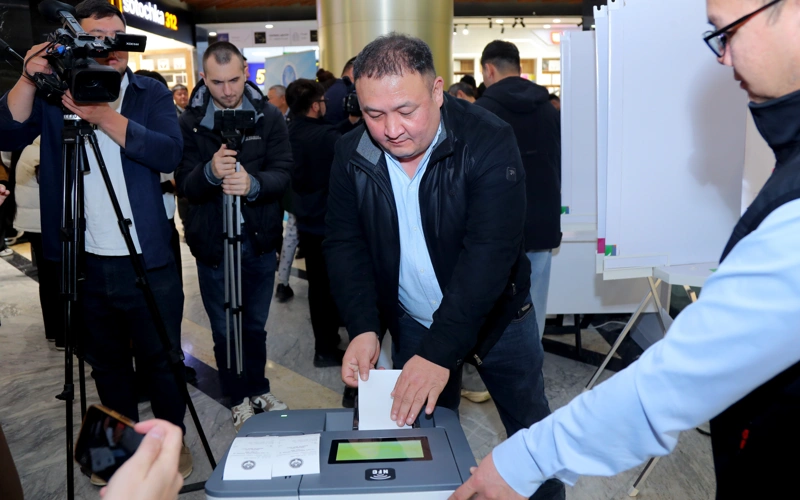 Кыргызстан тестирует новую систему голосования