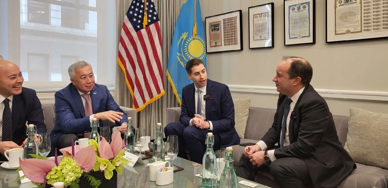 Серік Жұманғарин Нью-Йорк қор биржасына барды 