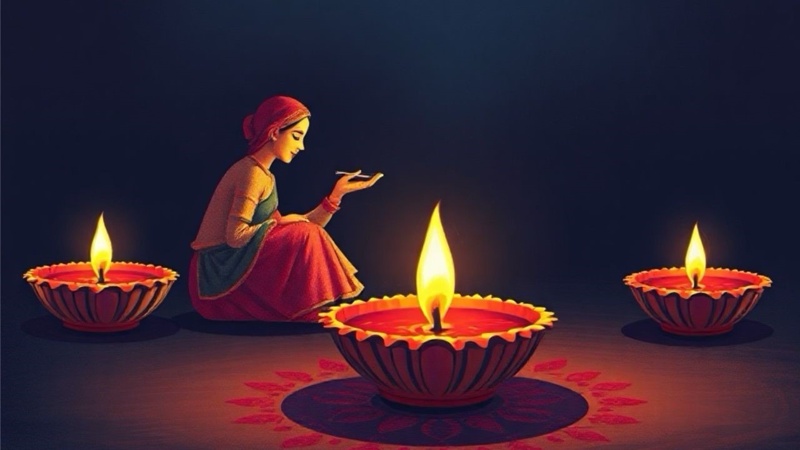 India celebrates the Festival of Lights - Diwali India celebrates the Festival of Lights - Diwali
