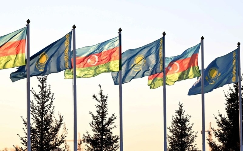 Kassym-Jomart Tokayev bids farewell to Ilham Aliyev at Astana airport Kassym-Jomart Tokayev bids farewell to Ilham Aliyev at Astana airport