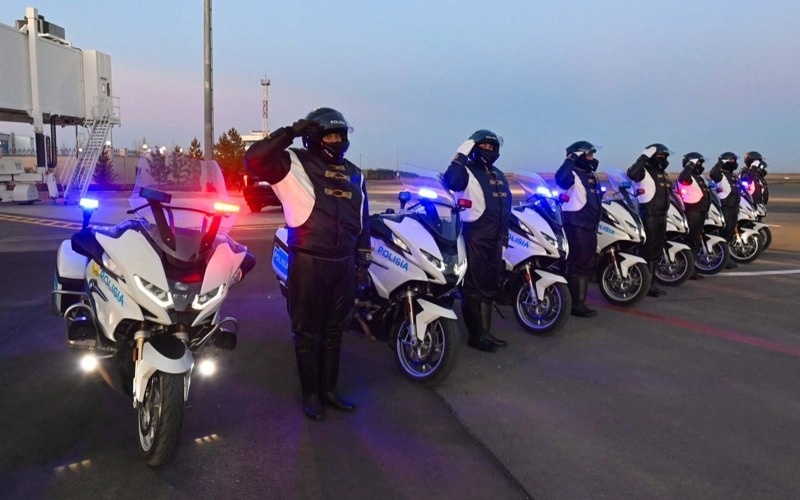 Kassym-Jomart Tokayev bids farewell to Ilham Aliyev at Astana airport Kassym-Jomart Tokayev bids farewell to Ilham Aliyev at Astana airport