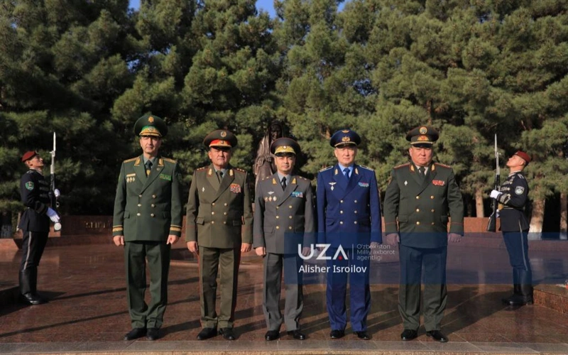 Central Asian defense ministers meet in Samarkand