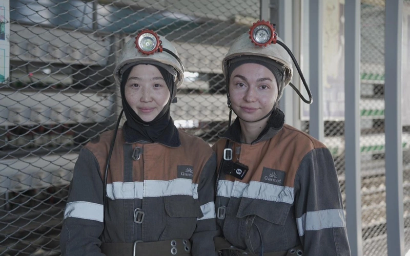 Точность, смелость и сталь: как девушки Qarmet работают под землей
