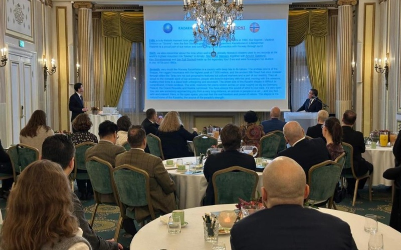 Kazakhstan's political and economic reforms discussed in Oslo Kazakhstan's political and economic reforms discussed in Oslo