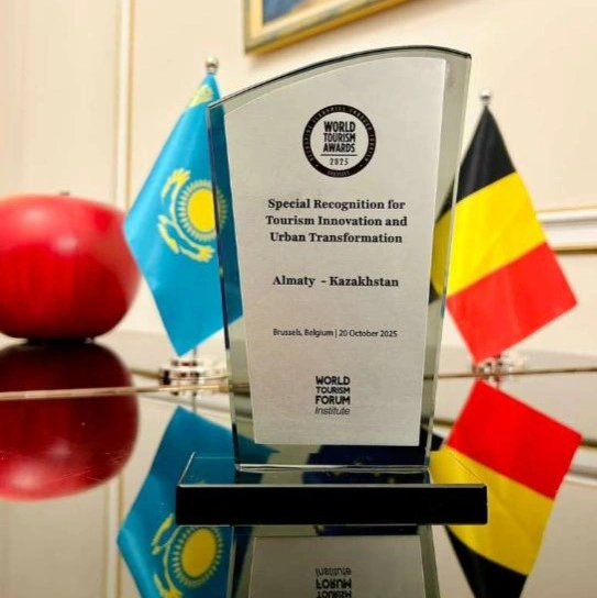 Almaty receives award for tourism innovation at Global Tourism Forum 2025
