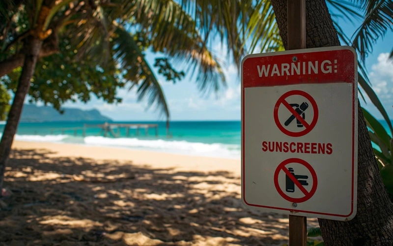 Thailand warns tourists over banned sunscreens