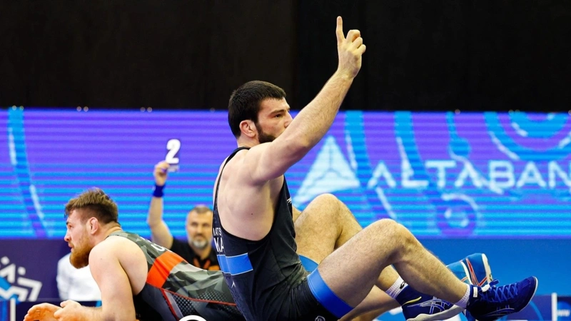 Yusuf Matsiev wins silver at U20 World Wrestling Championships