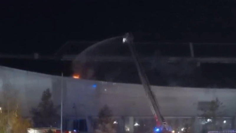 «Астана Арена» стадионынан өрт шықты