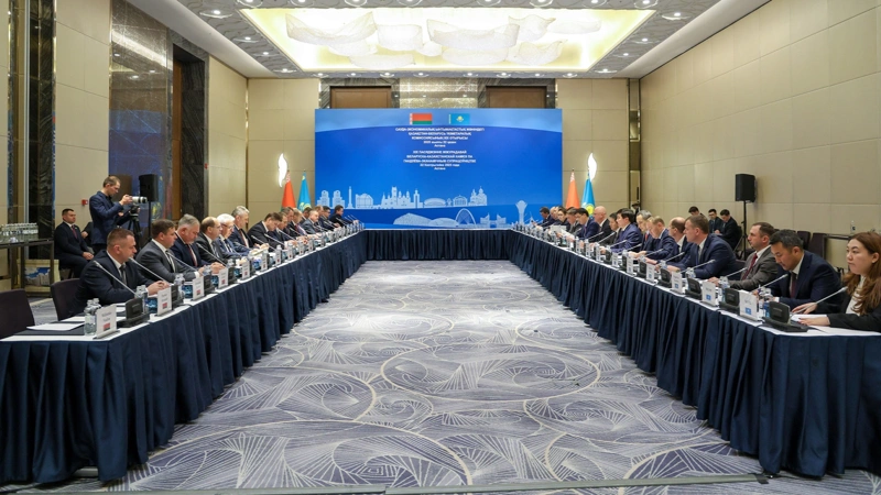 Казахстан и Беларусь подписали протокол заседания Межправительственной комиссии