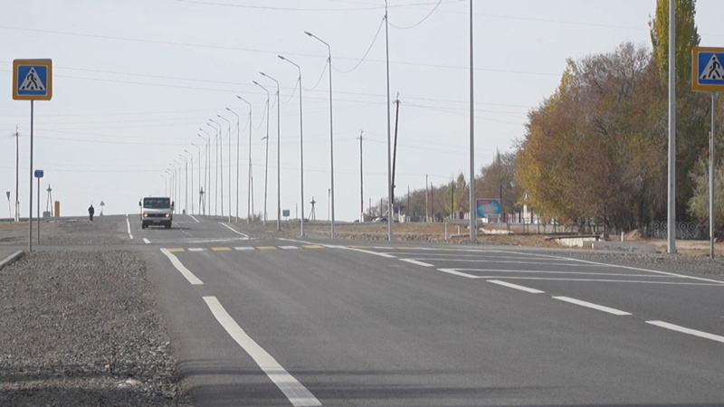 В области Жетысу завершена реконструкция автодороги «Сарыозек — Коктал»