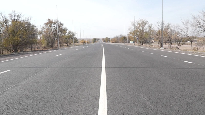 В области Жетысу завершена реконструкция автодороги «Сарыозек — Коктал»