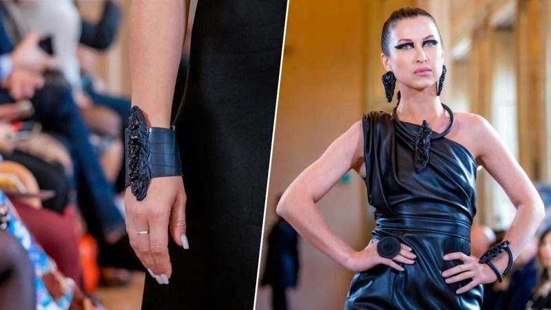 Jewelry made from Karaganda coal showcased at Milan Fashion Week Jewelry made from Karaganda coal showcased at Milan Fashion Week