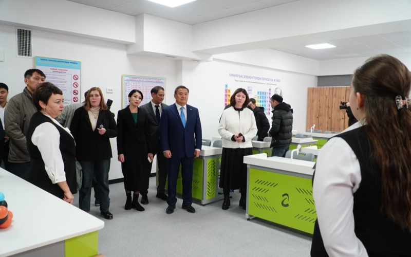 В преддверии Дня Республики новую школу взамен аварийной открыли в Кокшетау