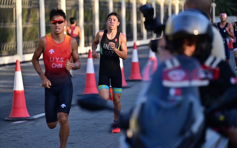 Kazakhstan's Ramazan Ainegov pockets silver at Asian Youth Games Kazakhstan's Ramazan Ainegov pockets silver at Asian Youth Games