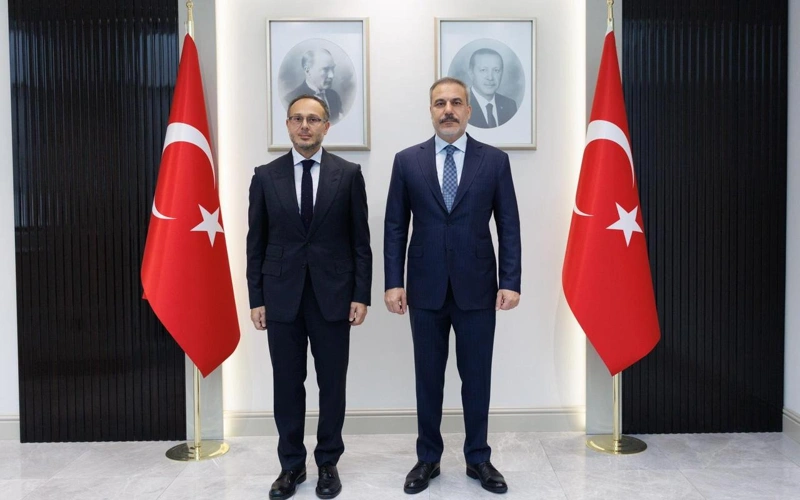 Turkish FM Hakan Fidan meets with TURKPA Secretary General Ramil Hasan