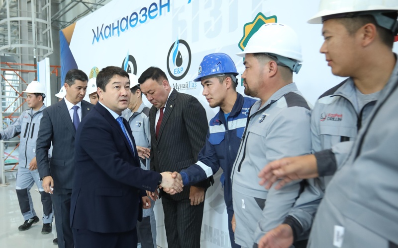 В Жанаозене открыт новый завод для нефтегазовой отрасли В Жанаозене открыт новый завод для нефтегазовой отрасли