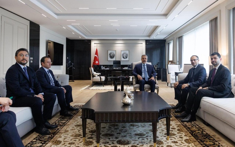 TurkPA Turkish FM Hakan Fidan meets with TurkPA Secretary General Ramil Hasan