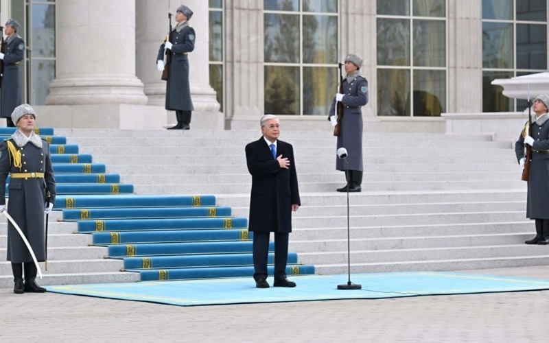 President takes part in State Flag raising ceremony  President takes part in State Flag raising ceremony