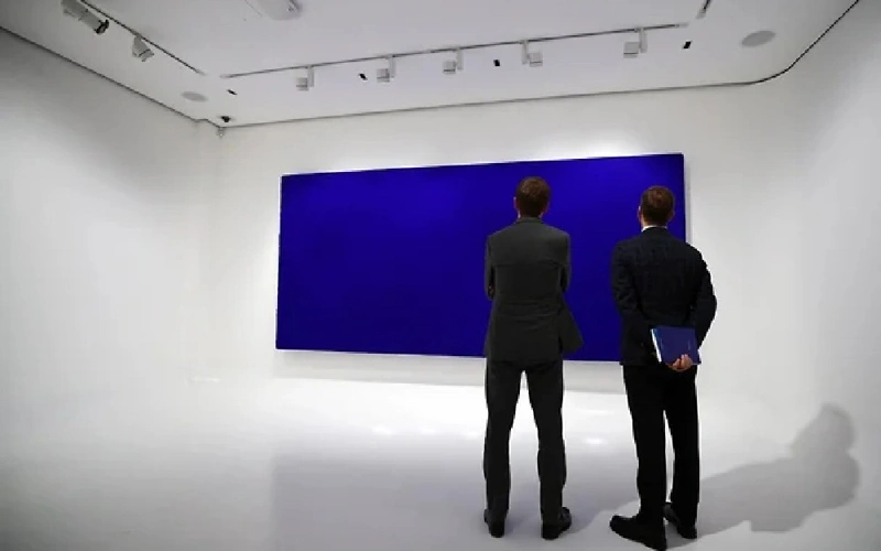 картина Ива Кляйна