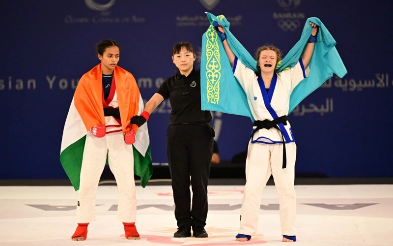 Amelina Bakieva claims gold at 2025 Asian Youth Games in Bahrain